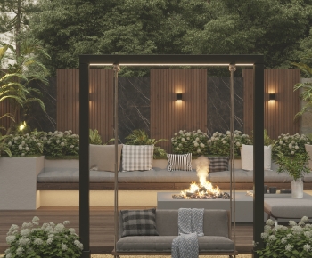 Modern Courtyard/landscape-ID:168145909