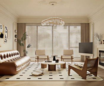 French Style A Living Room-ID:478516104