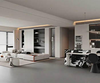 Modern A Living Room-ID:545578003