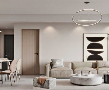 Nordic Style A Living Room-ID:451184991