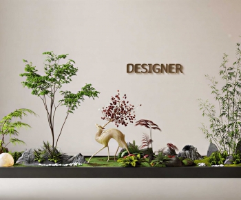 Modern Plant Landscaping-ID:624361011