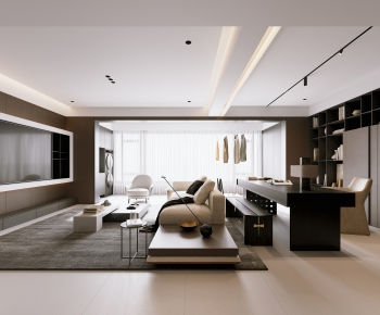 Modern A Living Room-ID:258156062