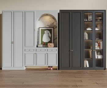 French Style Shoe Cabinet-ID:855734116