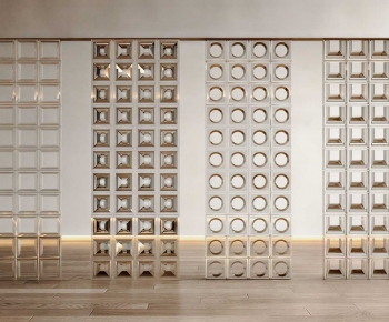 Modern Glass Screen Partition-ID:535882007