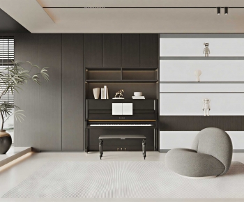 Modern Piano Room-ID:147918941