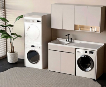 Modern Laundry Cabinet-ID:276882891