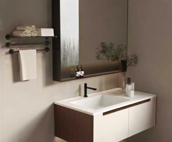 Modern Bathroom Cabinet-ID:842940099