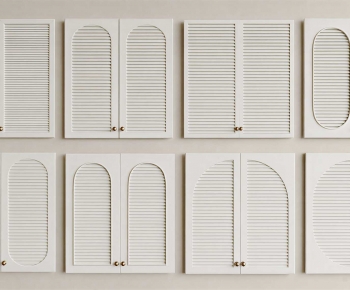 French Style Shutter Door-ID:922924049