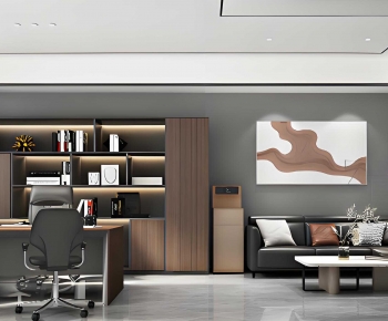 Modern Manager's Office-ID:124543913