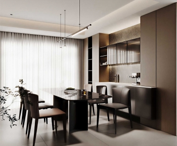 Modern Dining Room-ID:723818064