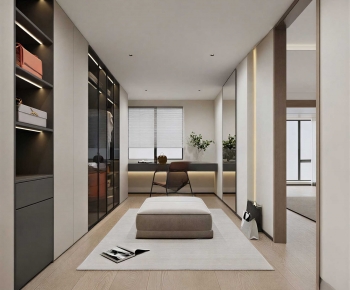 Modern Clothes Storage Area-ID:871320012