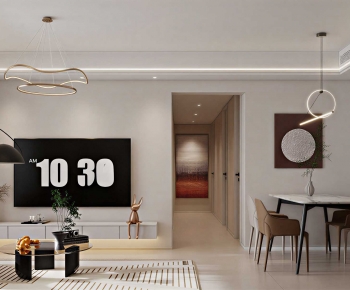 Modern A Living Room-ID:368727921