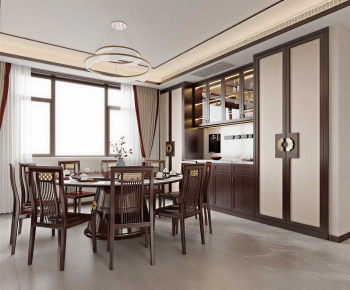 New Chinese Style Dining Room-ID:210530043