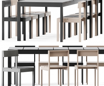 Modern Dining Table And Chairs-ID:771189935