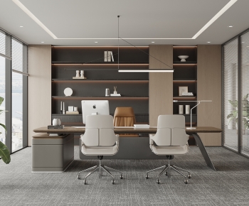 Modern Manager's Office-ID:490504035
