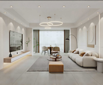 Modern A Living Room-ID:523776057