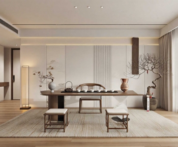 New Chinese Style Tea House-ID:854625943