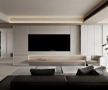 Modern A Living Room-ID:409132968