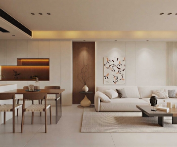 Modern A Living Room-ID:730410103