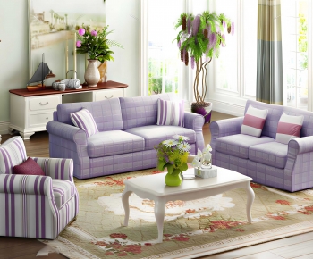 American Style Sofa Combination-ID:735937125