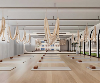 Modern Yoga Room-ID:701076032