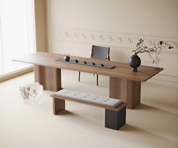 New Chinese Style Tea Tables And Chairs-ID:291601901