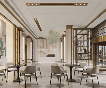 New Chinese Style Lobby Hall-ID:637785913