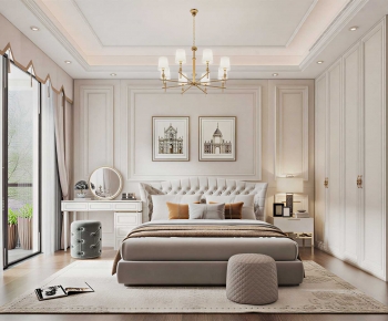 American Style Bedroom-ID:870281933