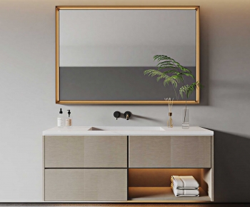 Modern Bathroom Cabinet-ID:884780973