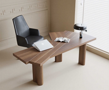 Modern Computer Desk And Chair-ID:996911058