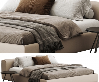 Modern Double Bed-ID:787095076