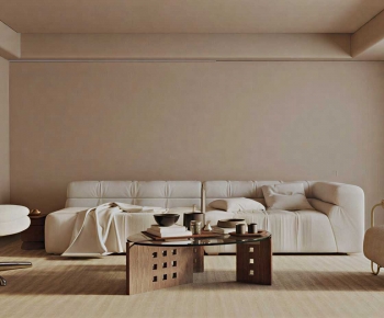 Wabi-sabi Style A Living Room-ID:400973081