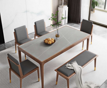 Modern Dining Table And Chairs-ID:144329114