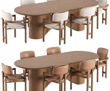 Modern Dining Table And Chairs-ID:814165127