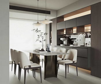 Modern Dining Room-ID:668463951