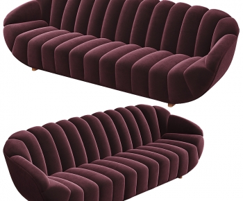 Modern Three-seat Sofa-ID:958873031