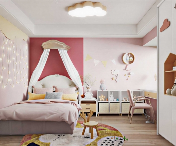 Modern Girl's Room Daughter's Room-ID:535233978