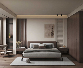New Chinese Style Bedroom-ID:533426052
