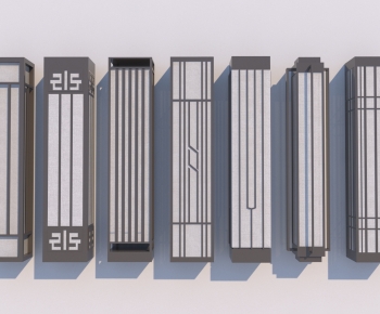 New Chinese Style Wall Lamp-ID:234075073