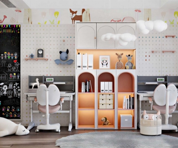 Modern Girl's Room Daughter's Room-ID:667695054