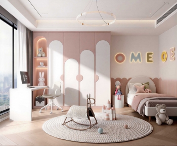 Modern Girl's Room Daughter's Room-ID:713346002