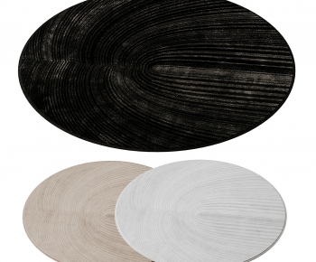 Modern Circular Carpet-ID:554124125