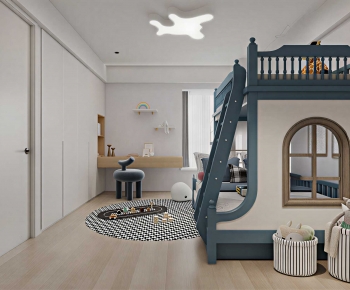 Modern Boy's Room And Son's Room-ID:618263017