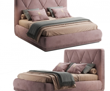 Modern Double Bed-ID:134972105