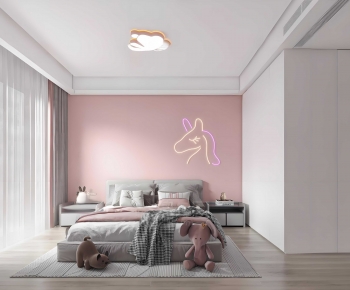 Modern Girl's Room Daughter's Room-ID:810866128