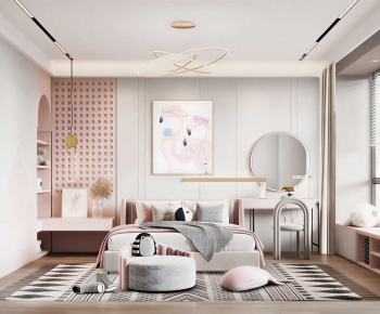 Modern Girl's Room Daughter's Room-ID:631134038