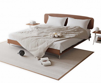Modern Double Bed-ID:979002008