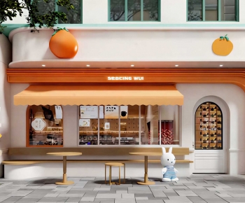 Modern Facade Element-ID:324809629