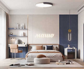 Modern Boy's Room And Son's Room-ID:371068007