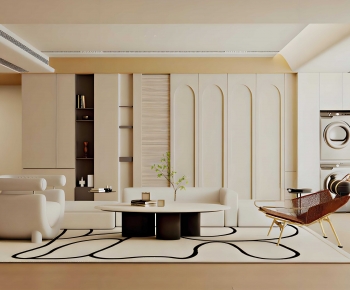 Modern A Living Room-ID:565045124